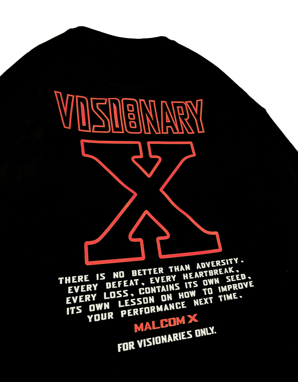 MALCOM X SWEATSHIRT-BLACK