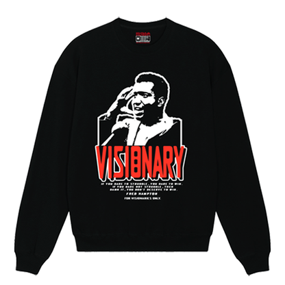 FRED HAMPTON SWEATSHIRT-BLACK