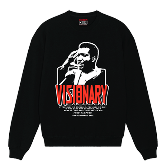 FRED HAMPTON SWEATSHIRT-BLACK