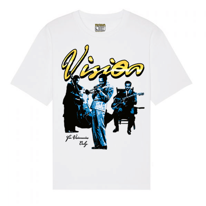 JAZZ TEE-WHITE